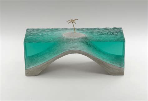 Layered Glass Sculptures That Mimic The Ocean And Waves Daniel Swanick