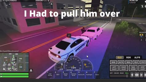 I Had To Pull Him Over For Running Red Light ER LC YouTube