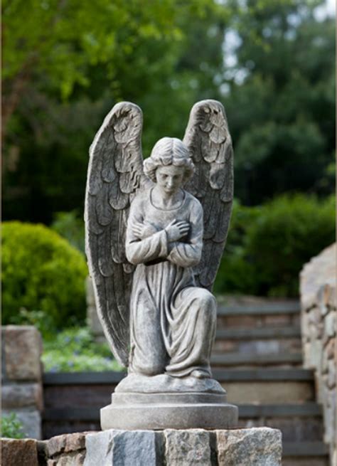 Angel Garden Statues A Garden Statue Makes An Ideal Focal Point For