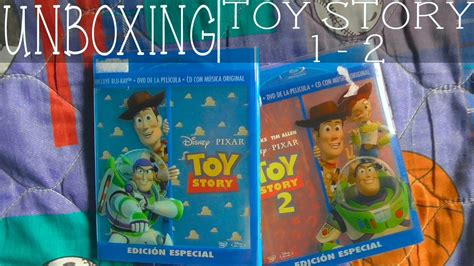 Toy Story 1 Y 2 Blu Ray Dvd Cd Edición Especial Unboxing Youtube