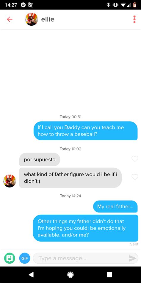 her bio said to call her daddy r tinder