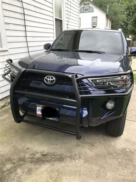 2022 Toyota 4runner Aries Grille Guard 1 Piece Semi Gloss Black