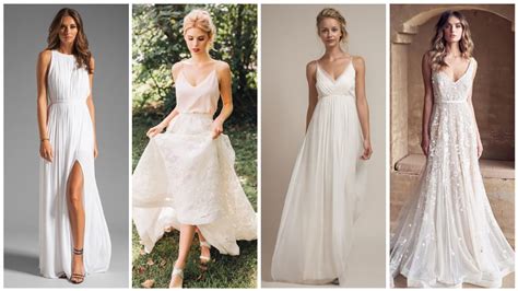6 Types Of Casual Wedding Dresses For Brides