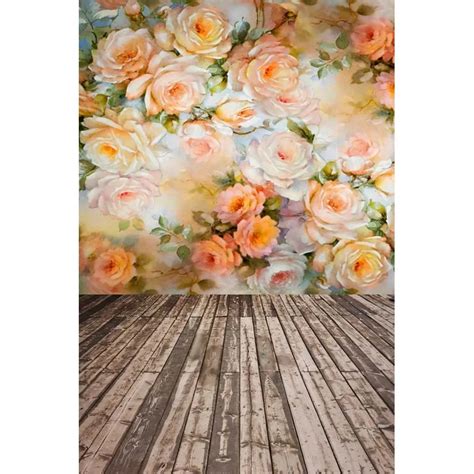 Vinyl Photography Backgrounds Floral Backdrops For Photo Studio Cm 6718