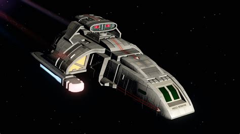 It would have been fun to see the cargo modules, and see more of of the rear set tng made for ds9. Federation Shuttlecraft (Mob) - Official Star Trek Online Wiki