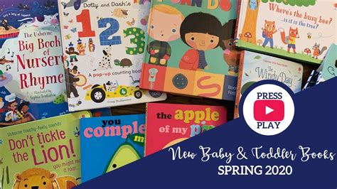 Baby And Toddler Books Spring 2020 Paperpie Youtube