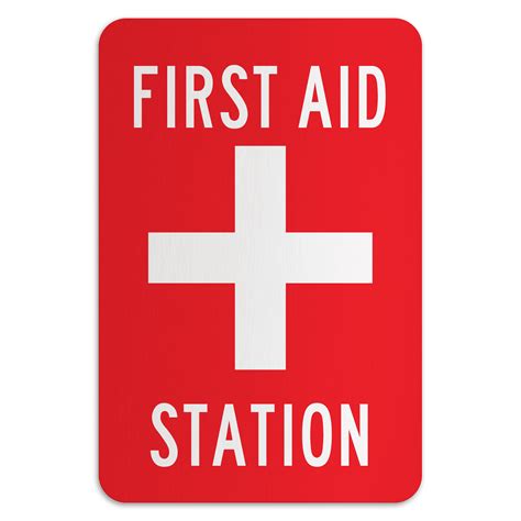 First Aid Station American Sign Company