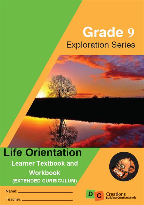 Grade 9 Exploration Series Life Orientation Workbook