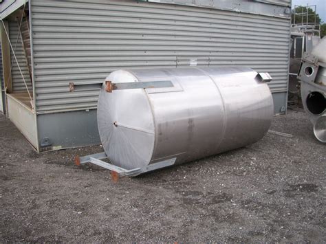 1000 Gal Stainless Steel Tank 5264 New Used And Surplus Equipment