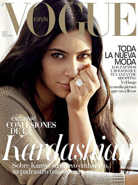 Kim Kardashian Goes Nude On The Cover Of Spanish Vogue Metro News