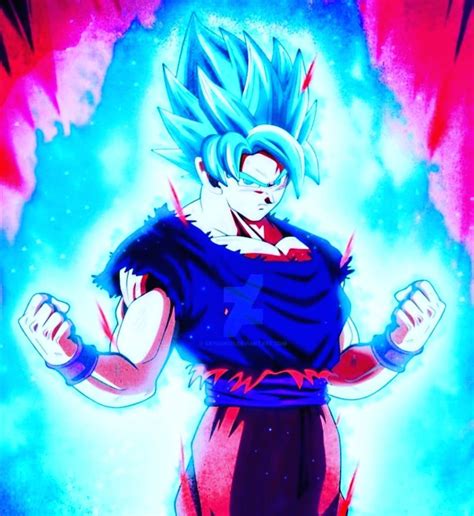 Goku Super Saiyan Blue Kaioken X 100 Super Saiyan