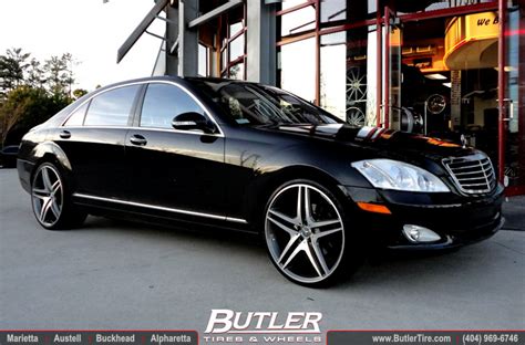 Mercedes S550 With 22in Euro Mb8 Wheels Additional Picture Flickr