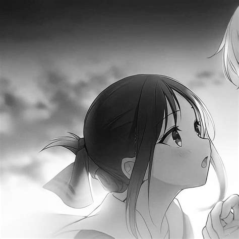 Black And White Anime Pfps Matching ~ Cute Discord Couple Anime Cartoon