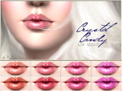 Pralinesims Crystal Candy Lip Gloss Sims 3 Makeup Candy Lips Lip Gloss