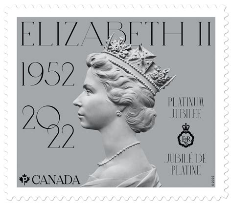 canada post issues stamp to mark the platinum jubilee of her majesty queen elizabeth ii canada