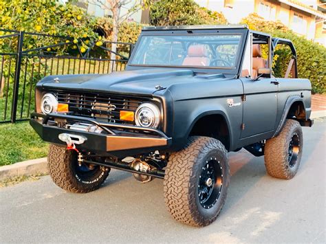 1967 Ford Bronco W Legend Coil Over Suspension And King Shocks Custom
