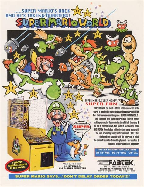 Mario World Promotional Poster Etsy In 2021 Super Mario World
