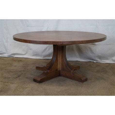 1 bid ending 31 may at 7:07pm bst 4d 23h collection in person. Stickley Oak Adjustable Height Coffee/Dining Table | Chairish