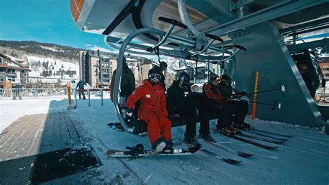 How To Ride A Ski Lift Youtube