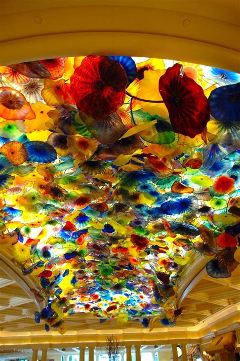 399 Bellagio Ceiling Las Vegas Nv Chihuly Chihuly Glass Art