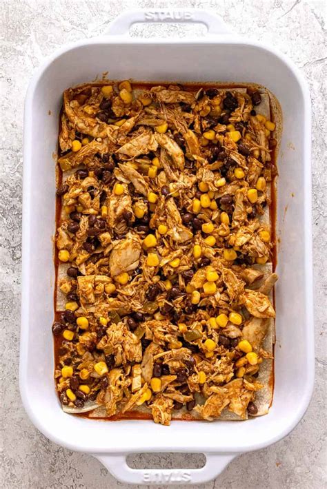 Chicken Enchilada Casserole Jessica Gavin