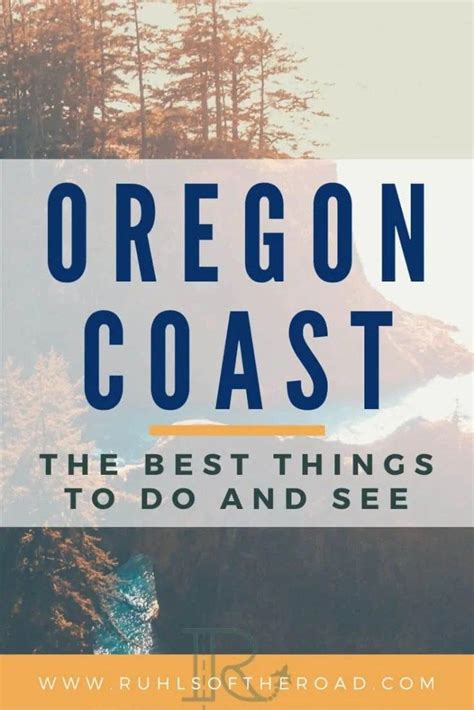 Official Oregon Coast Road Trip Itinerary Ruhls Of The Road Boardman