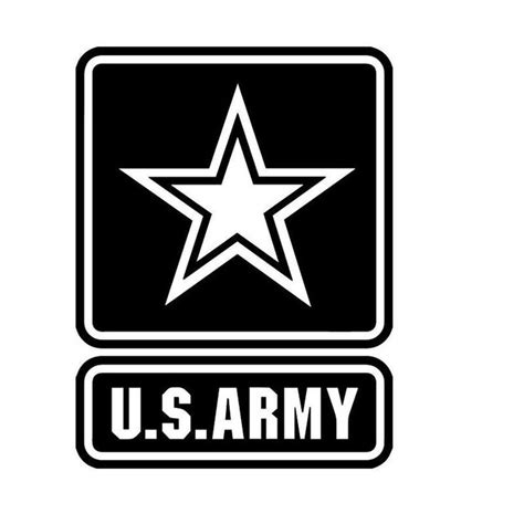 us army logo star symbol decal us army logo army veteran us army