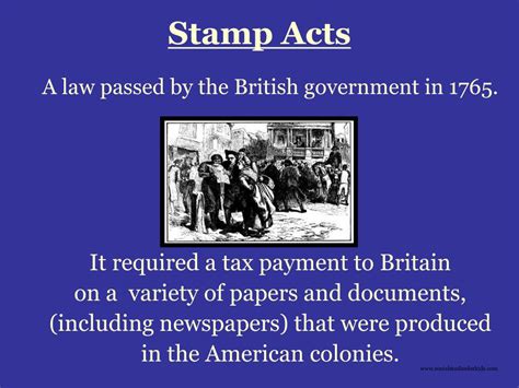Ppt Proclamation Of 1763 Intolerable Acts Stamp Act Taxation