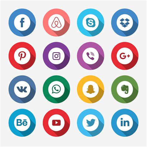Vector Icons For Social Media Lopezvoice