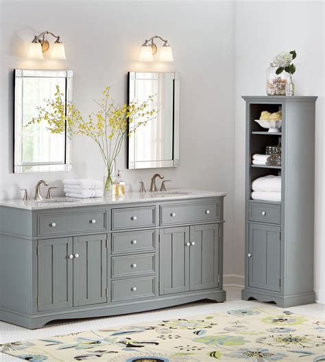You might discovered one other home depot bathroom cabinets storage better design concepts. Home Decorators Collection Fremont 20 in. W x 65 in. H x ...