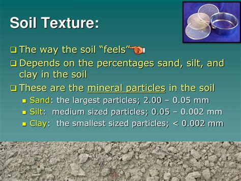 Ppt Soil Texture Powerpoint Presentation Free Download Id1973641