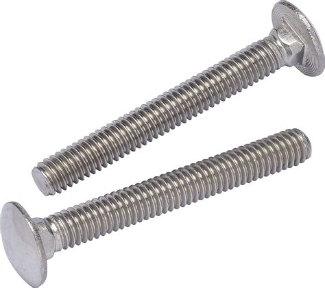 516 18x3 12 Stainless Carriage Bolts Round Head Screws 516 X 3 12 10