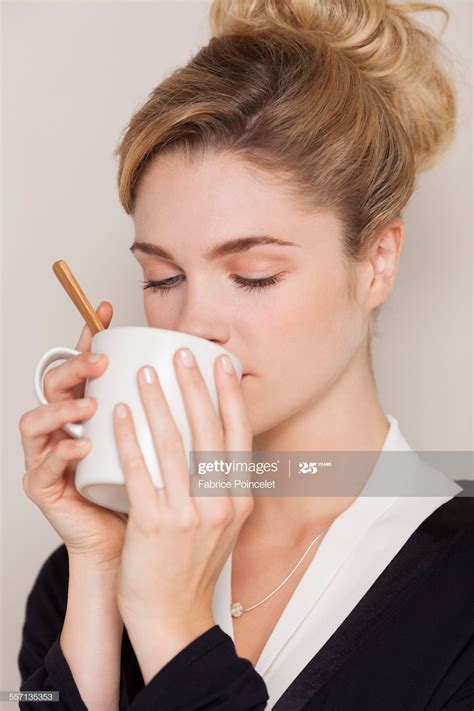 Beautiful Woman Drinking Tea Poses Drinking Tea Pose Reference
