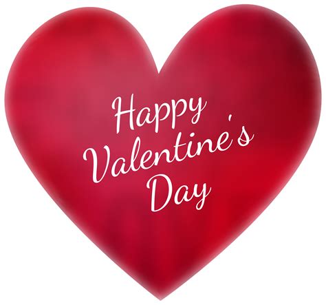 Happy valentine's day heart candles transparent png clip art image. Happy Valentine's Day Deco Heart Transparent PNG Clip Art ...