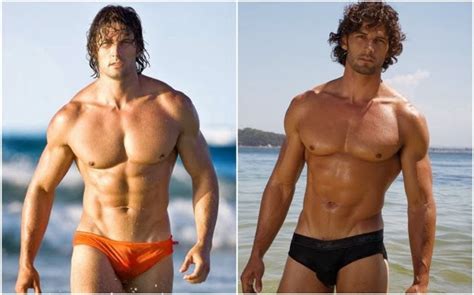 Hunksinswimsuits Australian Model Turned Reality Tv Star Major Hunk In Speedos And Briefs