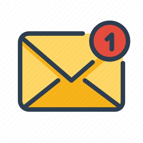 Email Letter New Notification Icon Download On Iconfinder