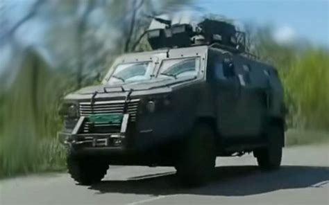 Ukrainian Air Assault Brigades Armed With Kozak 7 Armored Vehicles