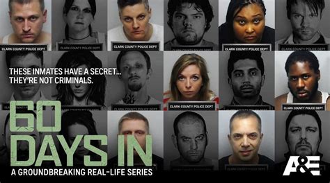 An unprecedented look at life behind bars at indiana's clark county jail as seven innocent volunteers are sent to live among its general population for 60 days without officers, fellow inmates, or staff knowing their secret. Five Things You Didn't Know about "60 Days In"