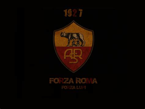 Tra i calciatori della roma più famosi degli anni 1930 e 1940 vi sono attilio ferraris iv, primo capitano della storia giallorossa. As Roma Logo Wallpaper Free Download | PixelsTalk.Net