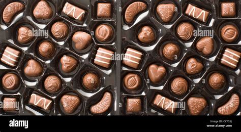 Cadbury Milk Tray Chocolates Stock Photo Alamy