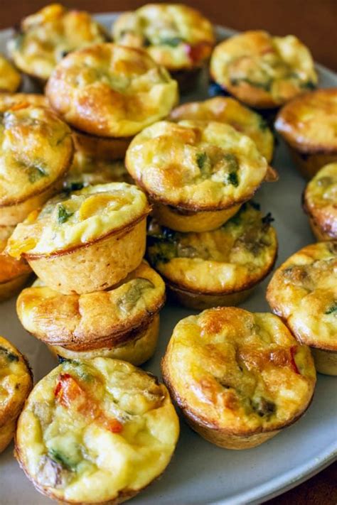 This Easy Vegetarian Mini Quiche Recipe Can Be Served As Breakfast