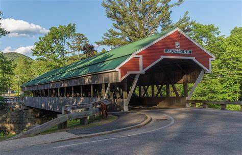 Honeymoon Covered Bridge In Jackson New Hampshire Photograph By Brian