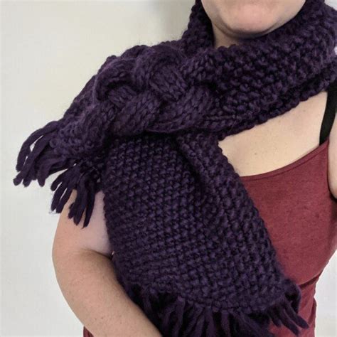 Misty Mornings Celtic Knot Cowl Knitting Pattern By Tessa D Cowl