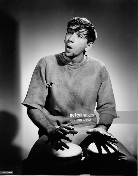American Actor Bob Denver Plays The Bongos As He Poses In Character