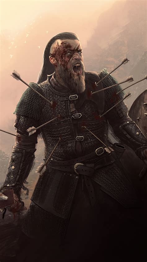 2160x3840 Ragnar Lothbrok Assassins Creed Valhalla Artwork 4k Sony