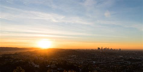 Beautiful Los Angeles Sunrise Stock Footage Videohive