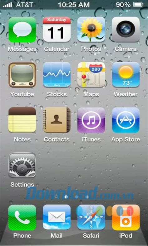 Iphone 4s Theme For Android 360 Vn