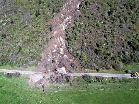 Co 145 Geo Technical Crews Assess Rock Slide Damage — Colorado