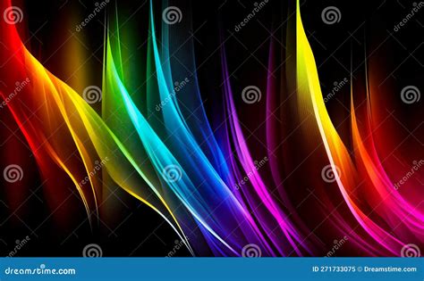 Abstract Multicolor Spectrum Background Technology Background