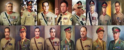 Timeline Of Pakistan Army Generals During Countrys 75 Year Long History